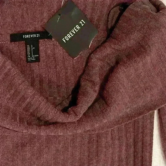 NWT- Forever 21 Size Small Knit Mini Dress - Picture 3 of 3